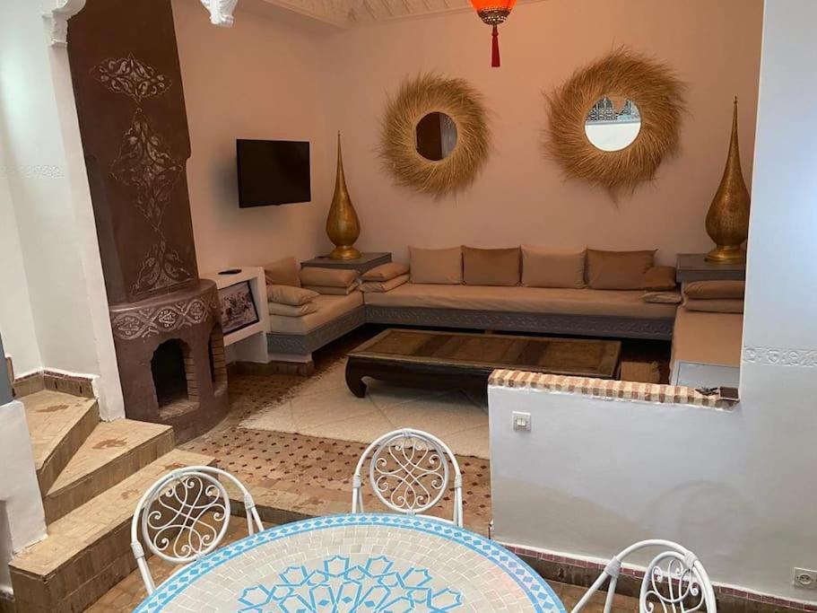 Ryad De Charme Authentique Piscine Calme Marrakesch Exterior foto
